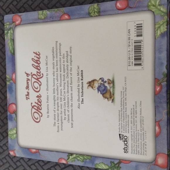 Peter Rabbit board book. - Picture 2 of 4